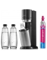 SodaStream Duo Value Pack Titan, Sparkling Water Maker (dark grey/stainless steel, incl. 2 glass bottles, plastic bottle, CO? cylinder) - nr 1