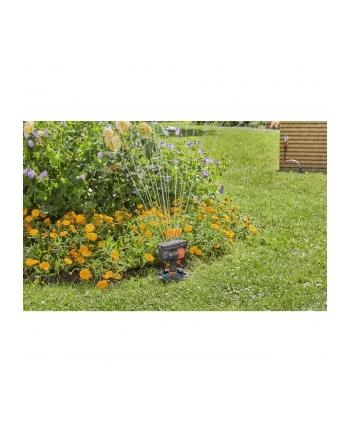 GARD-ENA Pipeline Square Sprinkler (Kolor: CZARNY/orange) nr 2