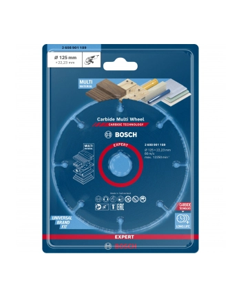 bosch powertools Bosch EXPERT Carbide MultiWheel cutting disc, O 125mm (for angle grinders) nr 2