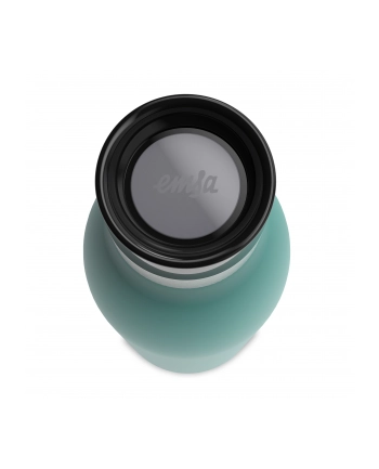 Emsa Bludrop Color insulated drinking bottle 0.7 liters, thermos bottle (petrol, stainless steel) nr 2