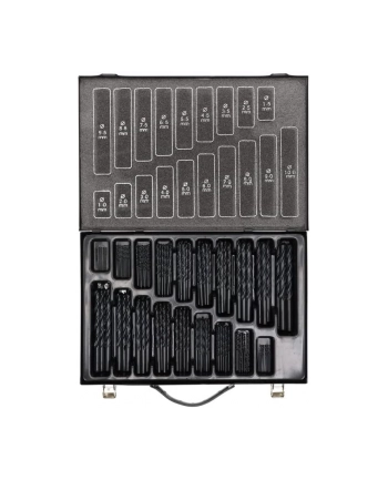 GEDORE twist drill set, roll-formed, 1-10mm (Kolor: CZARNY, 170 pieces) nr 2