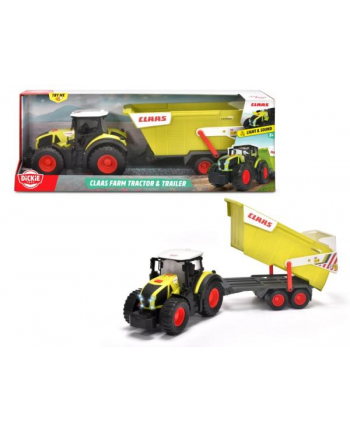 Traktor z przyczepą 64cm CLAAS FARM DICKIE