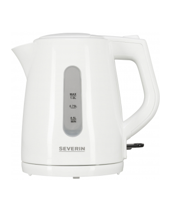 Severin WK 3411, kettle (Kolor: BIAŁY, 1.0 liter)