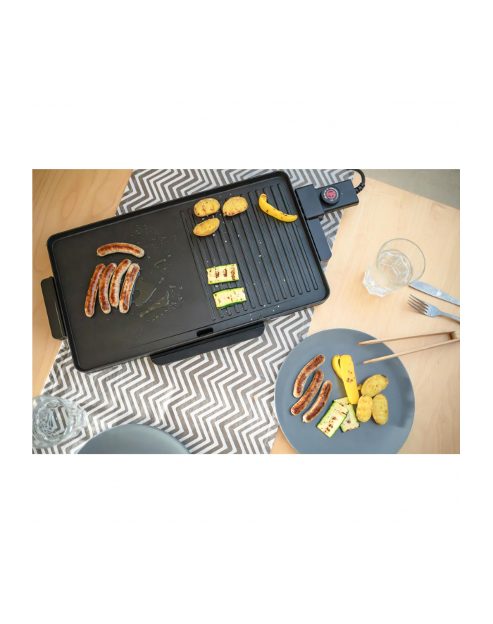 Steba BBQ table grill VG 30 Slim, electric grill (Kolor: CZARNY, 2200 watts) główny