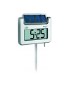 TFA Digital garden thermometer with solar lighting AVENUE (silver) - nr 1