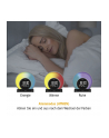 TFA light alarm clock with color changing mood light and room climate SOLUNA (Kolor: CZARNY/silver) - nr 12