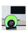 TFA light alarm clock with color changing mood light and room climate SOLUNA (Kolor: CZARNY/silver) - nr 21