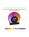 TFA light alarm clock with color changing mood light and room climate SOLUNA (Kolor: CZARNY/silver) - nr 22