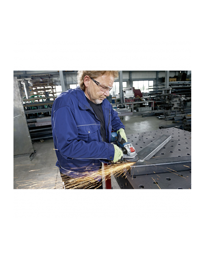 bosch powertools Bosch X-LOCK cordless angle grinder GWX 18V-10 Professional solo, 18V (blue/Kolor: CZARNY, without battery and charger, with L-BOXX) główny