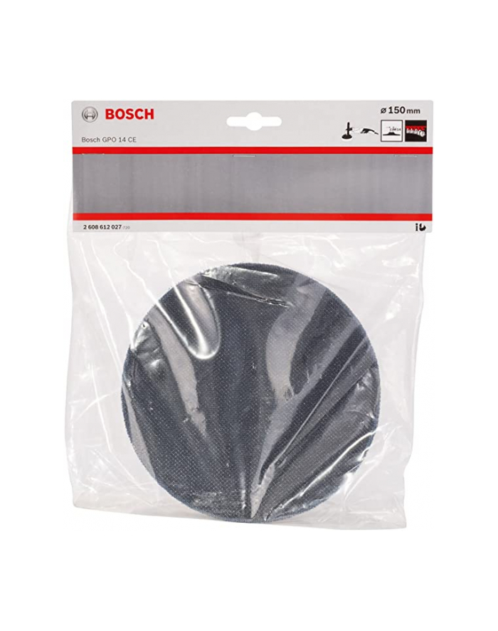 bosch powertools Bosch Rubber backing pad  150mm, sanding pad (Kolor: CZARNY, for polishing machines) główny
