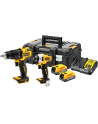 DeWALT POWERSTACK battery combo pack DCK2062E2T, 18 volts, with impact wrench, impact drill (yellow/Kolor: CZARNY, 2x POWERSTACK Li-Ion battery 1.7 Ah, in T STAK Box II) - nr 1