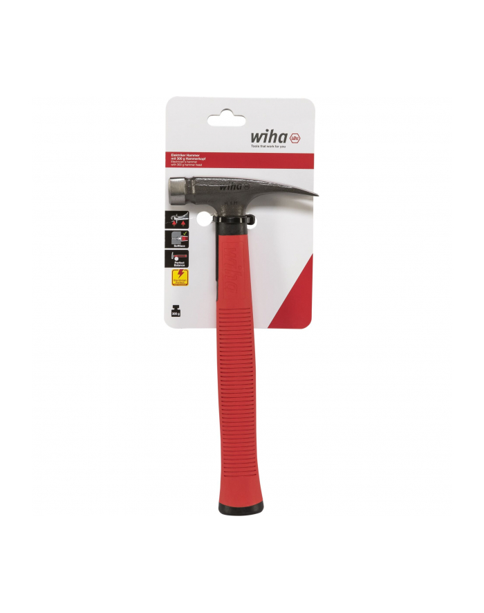 Wiha Electrician s hammer (red, 300g) główny