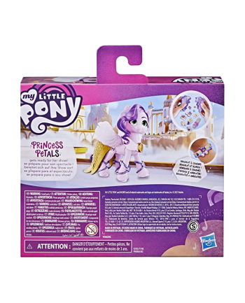 Hasbro My Little Pony - A New Generation Crystal Adventures Princess Petals Toy Figure (Pink/Purple)