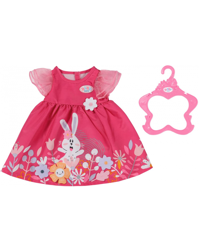 ZAPF Creation BABY born dress flowers 43cm, doll accessories (including clothes hanger) główny