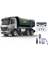 Jamara Dump truck Mercedes-Benz Arocs Metal Meiller, toy wehicle (silver/Kolor: CZARNY, 1:20) - nr 43