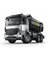 Jamara Dump truck Mercedes-Benz Arocs Metal Meiller, toy wehicle (silver/Kolor: CZARNY, 1:20) - nr 53