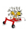 Jamara rake Pöttinger for RC tractor, toy wehicle (red/yellow, 1:16) - nr 2