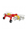 Jamara rake Pöttinger for RC tractor, toy wehicle (red/yellow, 1:16) - nr 7