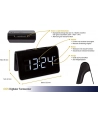 TFA Digital radio alarm clock ICON with Kolor: BIAŁY LED (Kolor: CZARNY) - nr 5