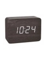 TFA design radio alarm clock in wood look CLOCCO (Kolor: CZARNY) - nr 2