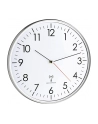 TFA Analogue radio controlled wall clock (Kolor: BIAŁY/silver) - nr 1