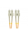 lanberg Patchcord światłowodowy Mm Sc/Upc-Sc/Upc Duplex 3.0mm 5m pomarańczowy - nr 2