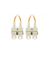 lanberg Patchcord światłowodowy Mm Sc/Upc-Sc/Upc Duplex 3.0mm 5m pomarańczowy - nr 3