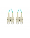 lanberg Patchcord światłowodowy Mm Sc/Upc-Sc/Upc Duplex 3.0mm 2m Aqua - nr 3