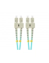 lanberg Patchcord światłowodowy Mm Sc/Upc-Sc/Upc Duplex 3.0mm 2m Aqua - nr 7