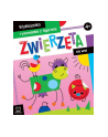 aksjomat Książka Zwierzęta na wsi. Wyklejanka, rysowanka z figurami 4+ - nr 1