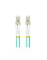 lanberg Patchcord światłowodowy Mm Lc/Upc-Lc/Upc Duplex 3.0mm 1m Aqua - nr 2