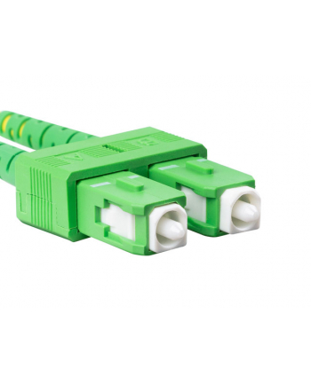 lanberg Patchcord światłowodowy Sm Sc/Apc-Lc/Apc Duplex 3.0Mm 2M żółty