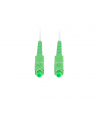 lanberg Patchcord światłowodowy Sm Sc/Apc-Sc/Apc Simplex 3.0Mm 50M biały - nr 9