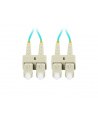 lanberg Patchcord światłowodowy Mm Sc/Upc-Sc/Upc Duplex 3.0mm 2m Aqua - nr 3