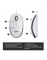 LOGITECH Mouse M100 - WHITE - EMEA - nr 38