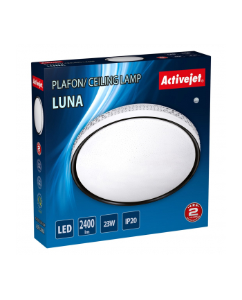 Nowoczesny plafon sufitowy LED Activejet LUNA 23W