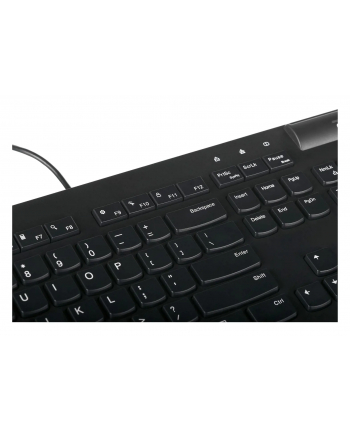 Klawiatura Lenovo przewodowa Smartcard Wired Keyboard II US z symbolem euro 4Y41B69357