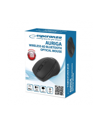 ESPERANZA MYSZ BLUETOOTH 6D AURIGA CZARNA EM128K