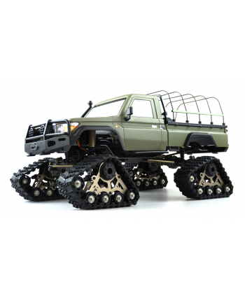 Amewi Model Samochodu Rc Amxrock Rcx10Pts Scale Crawler Pick Up Mattgrün 1:10 Rtr Szczotkowy 2 4 Ghz