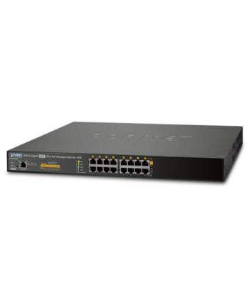 Planet Upoe-800G Łącza Sieciowe Zarządzany Gigabit Ethernet (10/100/1000) Obsługa Poe Niebieski (UPOE800G)