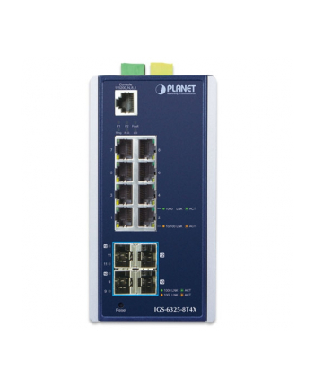 Planet Igs-6325-8T4X Industrial L3 8-Port (IGS63258T4X)