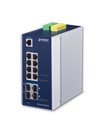 Planet Igs-6325-8T4X Industrial L3 8-Port (IGS63258T4X)
