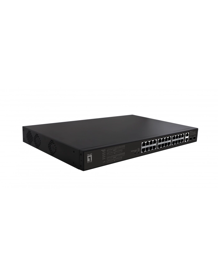 Levelone Switch 28X Fe Fgp-2831 2Xge 2Xgsfp 390W 802.3Xpoe (FGP2831) główny
