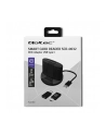 qoltec Inteligentny czytnik chipowych kart ID SCR-0632 | USB typu C - nr 6
