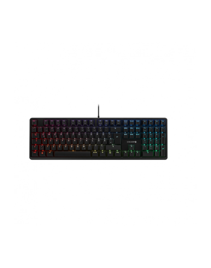 Cherry G80-3838LWBDE-2 G80-3000N RGB klawiatura USB QWERTZ Niemiecki Czarny główny