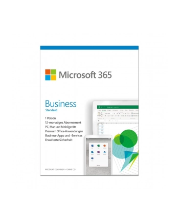 Microsoft KLQ-00672 365 Business Standard 1 x licencja Subskrypcja Niemiecki 1 lat(a) nr 2