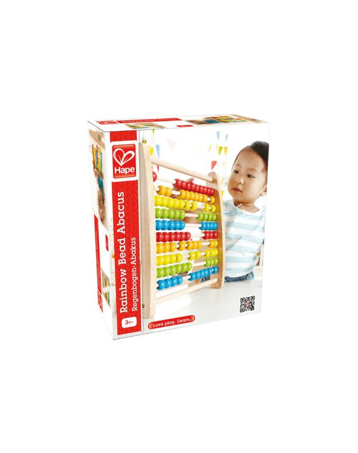 HAPE Zabawka drewniana Tęczowe liczydło E0412 główny