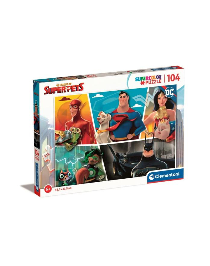 Clementoni Puzzle 104el DC League of Superpets 27172 główny