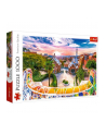 Puzzle 1000el Zachód słońca nad Barceloną, Hiszpania 10711 Trefl - nr 1
