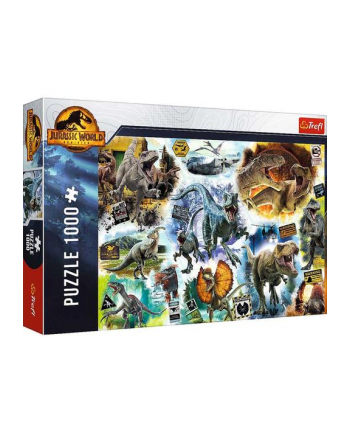 Puzzle 1000el Na tropie dinozaurów 10727 Trefl nr 2